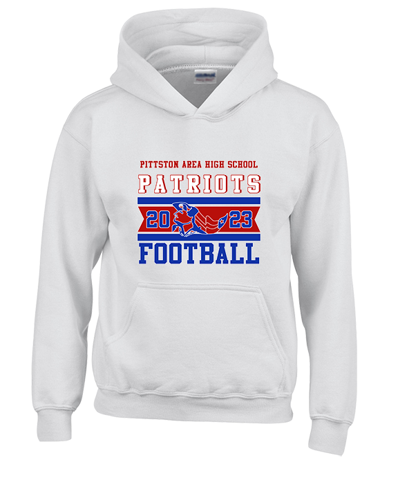 Pittston Area HS Football Stamp - Youth Hoodie