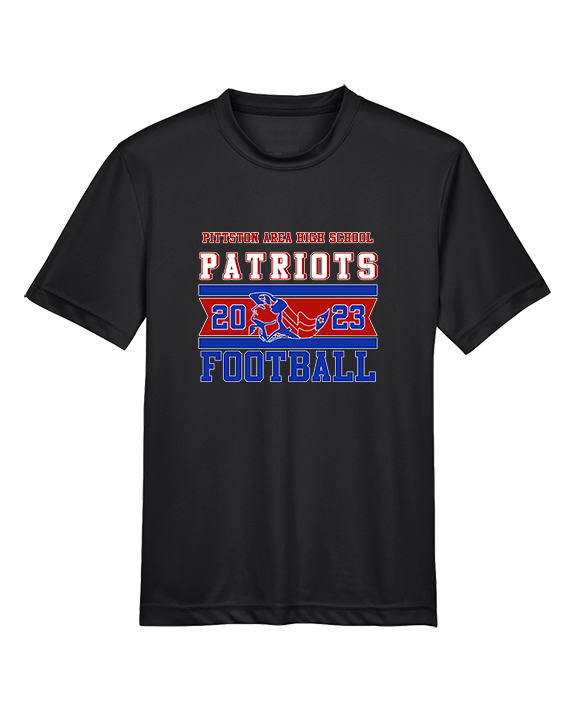 Pittston Area HS Football Stamp - Youth Performance Shirt