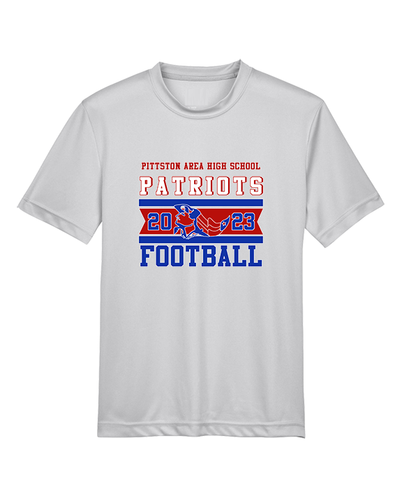 Pittston Area HS Football Stamp - Youth Performance Shirt