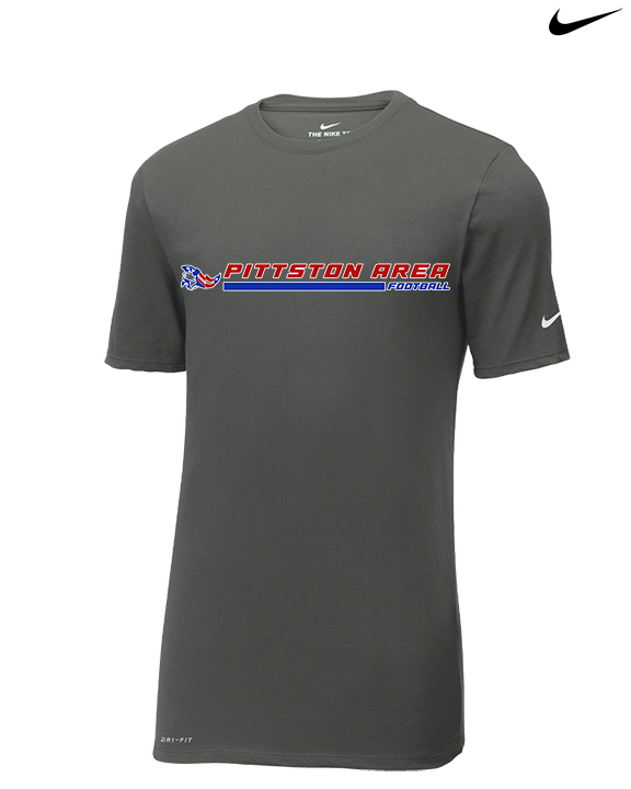 Pittston Area HS Football Switch - Mens Nike Cotton Poly Tee