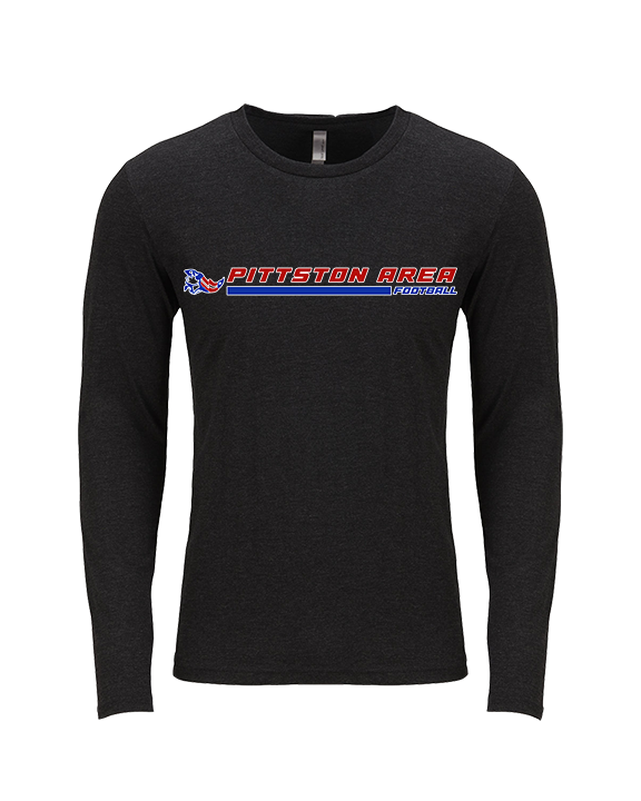 Pittston Area HS Football Switch - Tri-Blend Long Sleeve