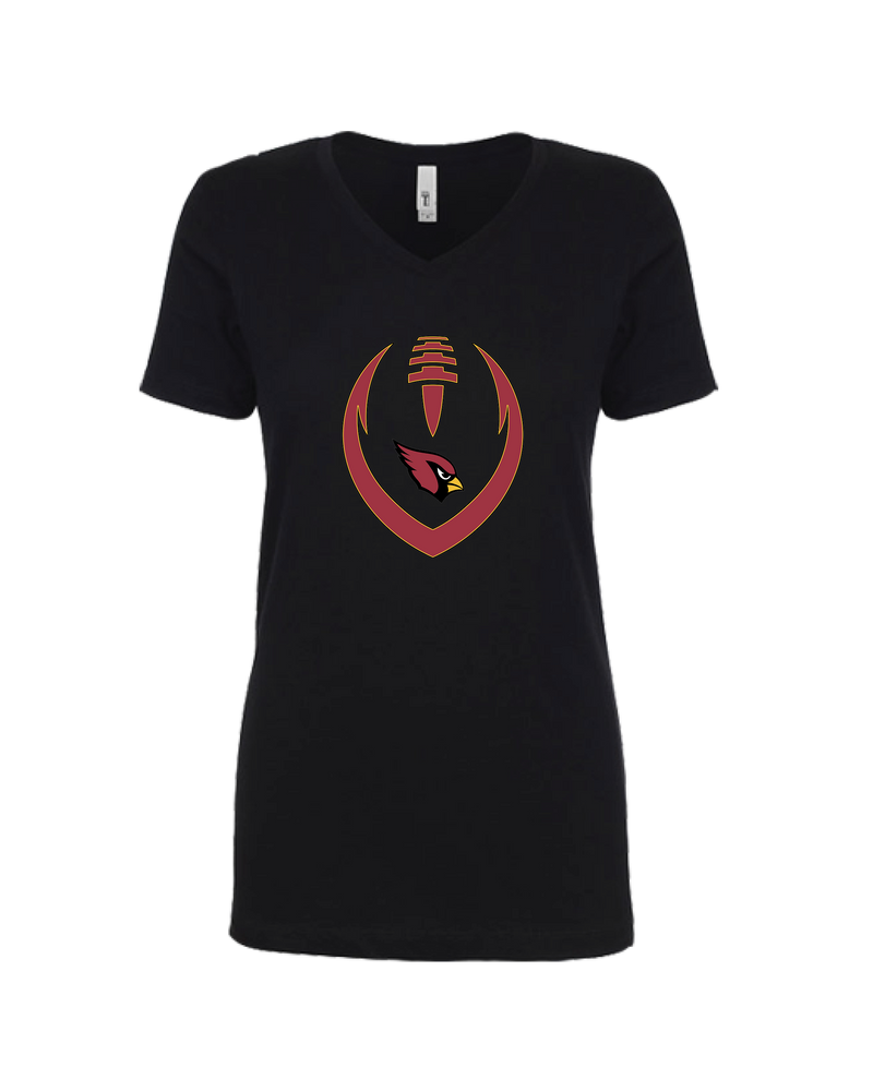 Plainfield Whole Football - Womens V-Neck
