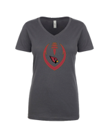 Plainfield Whole Football - Womens V-Neck