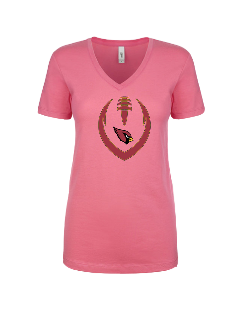 Plainfield Whole Football - Womens V-Neck