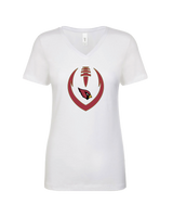Plainfield Whole Football - Womens V-Neck