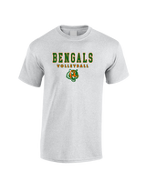 Plainfield East HS Boys Volleyball Block - Cotton T-Shirt