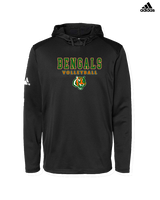 Plainfield East HS Boys Volleyball Block - Mens Adidas Hoodie