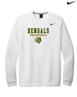Plainfield East HS Boys Volleyball Block - Mens Nike Crewneck