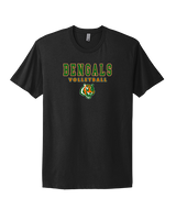 Plainfield East HS Boys Volleyball Block - Mens Select Cotton T-Shirt