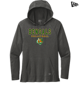 Plainfield East HS Boys Volleyball Block - New Era Tri-Blend Hoodie