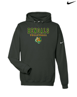 Plainfield East HS Boys Volleyball Block - Nike Club Fleece Hoodie