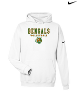 Plainfield East HS Boys Volleyball Block - Nike Club Fleece Hoodie
