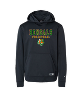 Plainfield East HS Boys Volleyball Block - Oakley Performance Hoodie