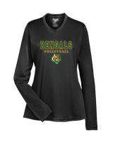 Plainfield East HS Boys Volleyball Block - Womens Performance Longsleeve