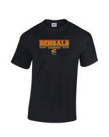 Plainfield East HS Boys Volleyball Border - Cotton T-Shirt