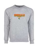 Plainfield East HS Boys Volleyball Border - Crewneck Sweatshirt