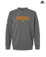 Plainfield East HS Boys Volleyball Border - Mens Adidas Crewneck