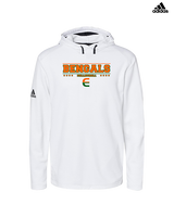 Plainfield East HS Boys Volleyball Border - Mens Adidas Hoodie