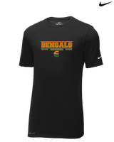 Plainfield East HS Boys Volleyball Border - Mens Nike Cotton Poly Tee
