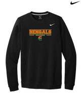 Plainfield East HS Boys Volleyball Border - Mens Nike Crewneck
