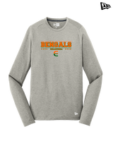 Plainfield East HS Boys Volleyball Border - New Era Performance Long Sleeve