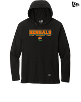 Plainfield East HS Boys Volleyball Border - New Era Tri-Blend Hoodie