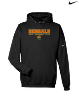 Plainfield East HS Boys Volleyball Border - Nike Club Fleece Hoodie
