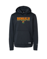Plainfield East HS Boys Volleyball Border - Oakley Performance Hoodie