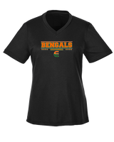 Plainfield East HS Boys Volleyball Border - Womens Performance Shirt