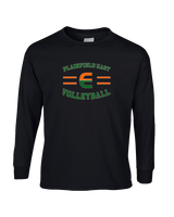 Plainfield East HS Boys Volleyball Curve - Cotton Longsleeve
