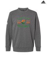 Plainfield East HS Boys Volleyball Curve - Mens Adidas Crewneck