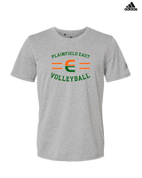 Plainfield East HS Boys Volleyball Curve - Mens Adidas Performance Shirt