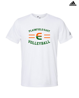 Plainfield East HS Boys Volleyball Curve - Mens Adidas Performance Shirt