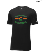 Plainfield East HS Boys Volleyball Curve - Mens Nike Cotton Poly Tee