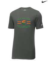 Plainfield East HS Boys Volleyball Curve - Mens Nike Cotton Poly Tee