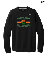 Plainfield East HS Boys Volleyball Curve - Mens Nike Crewneck