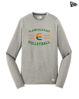 Plainfield East HS Boys Volleyball Curve - New Era Performance Long Sleeve