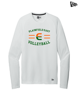 Plainfield East HS Boys Volleyball Curve - New Era Performance Long Sleeve