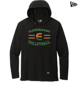 Plainfield East HS Boys Volleyball Curve - New Era Tri-Blend Hoodie
