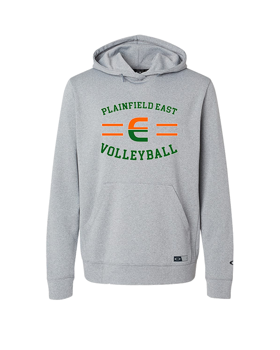Plainfield East HS Boys Volleyball Curve - Oakley Performance Hoodie