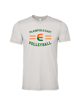 Plainfield East HS Boys Volleyball Curve - Tri-Blend Shirt