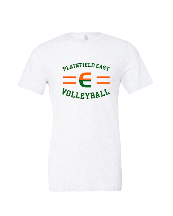 Plainfield East HS Boys Volleyball Curve - Tri-Blend Shirt