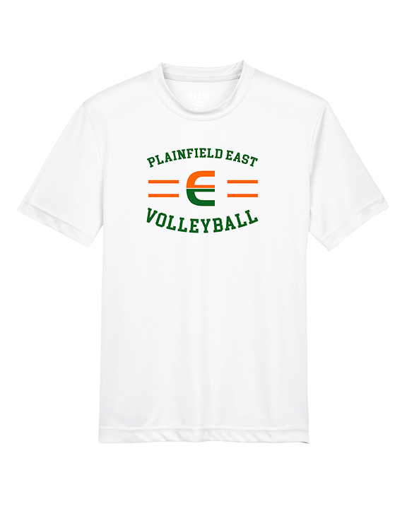 Plainfield East HS Boys Volleyball Curve - Youth Performance Shirt