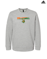 Plainfield East HS Boys Volleyball Cut - Mens Adidas Crewneck