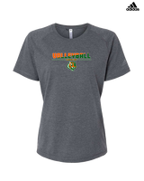Plainfield East HS Boys Volleyball Cut - Womens Adidas Performance Shirt