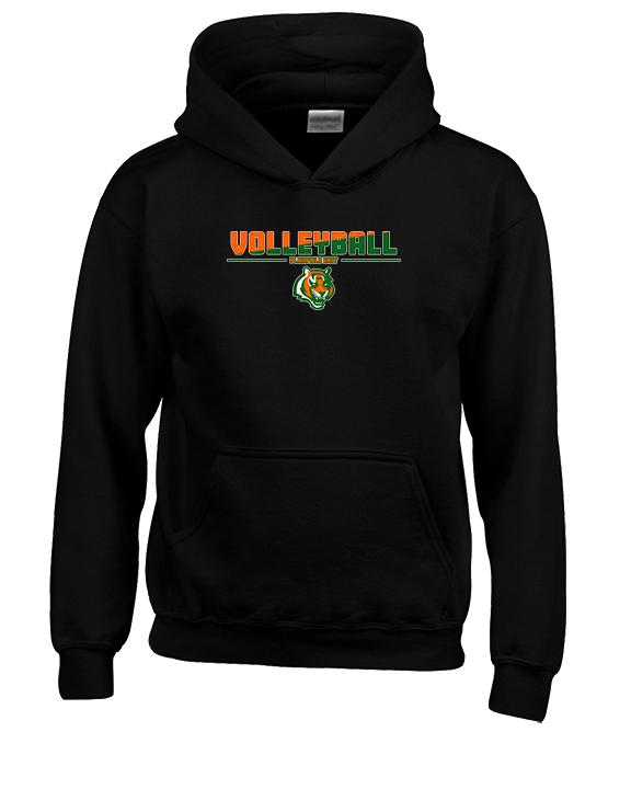 Plainfield East HS Boys Volleyball Cut - Youth Hoodie