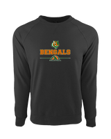 Plainfield East HS Boys Volleyball Half Vball - Crewneck Sweatshirt