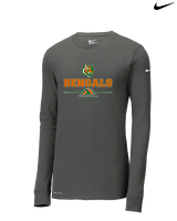 Plainfield East HS Boys Volleyball Half Vball - Mens Nike Longsleeve