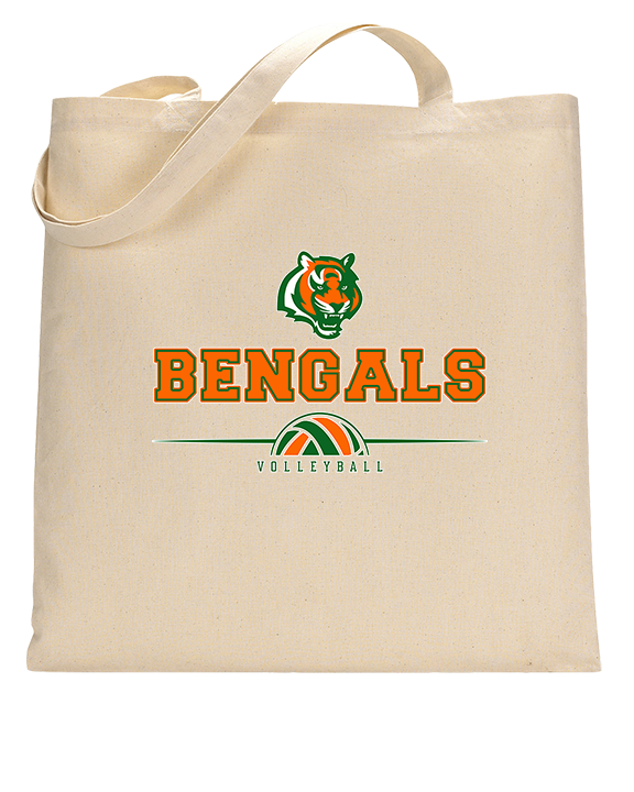 Plainfield East HS Boys Volleyball Half Vball - Tote
