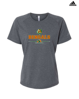 Plainfield East HS Boys Volleyball Half Vball - Womens Adidas Performance Shirt